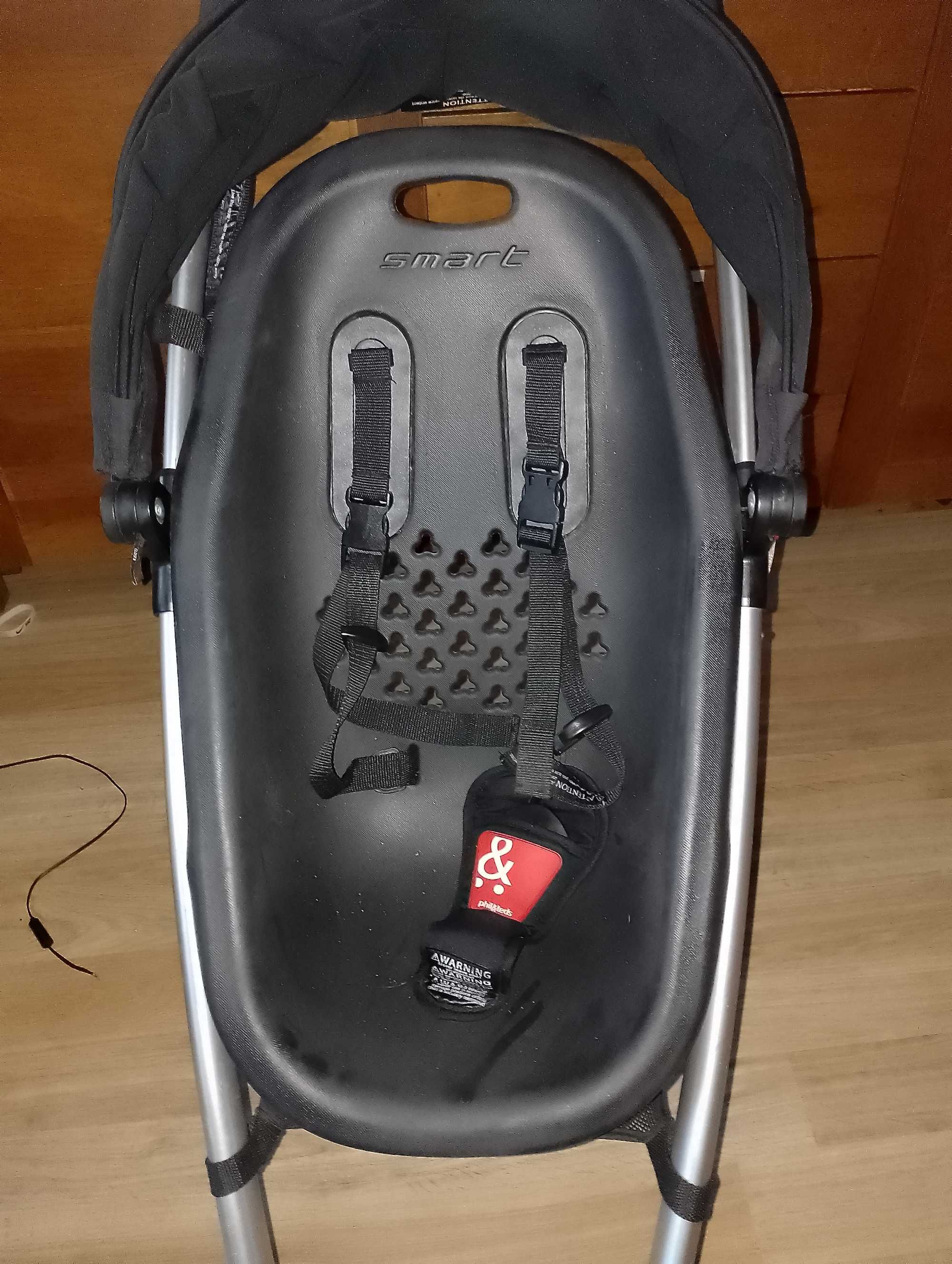 Smart phil&teds wózek spacerówka 3w1 przewiewny