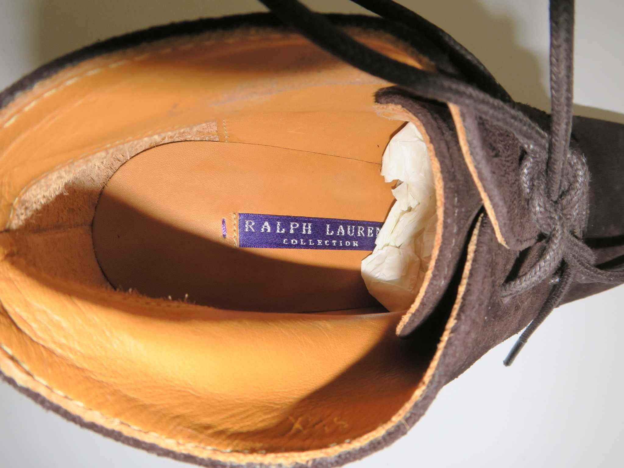 Ralph Lauren purple Label botki zamszowe 36 nowe