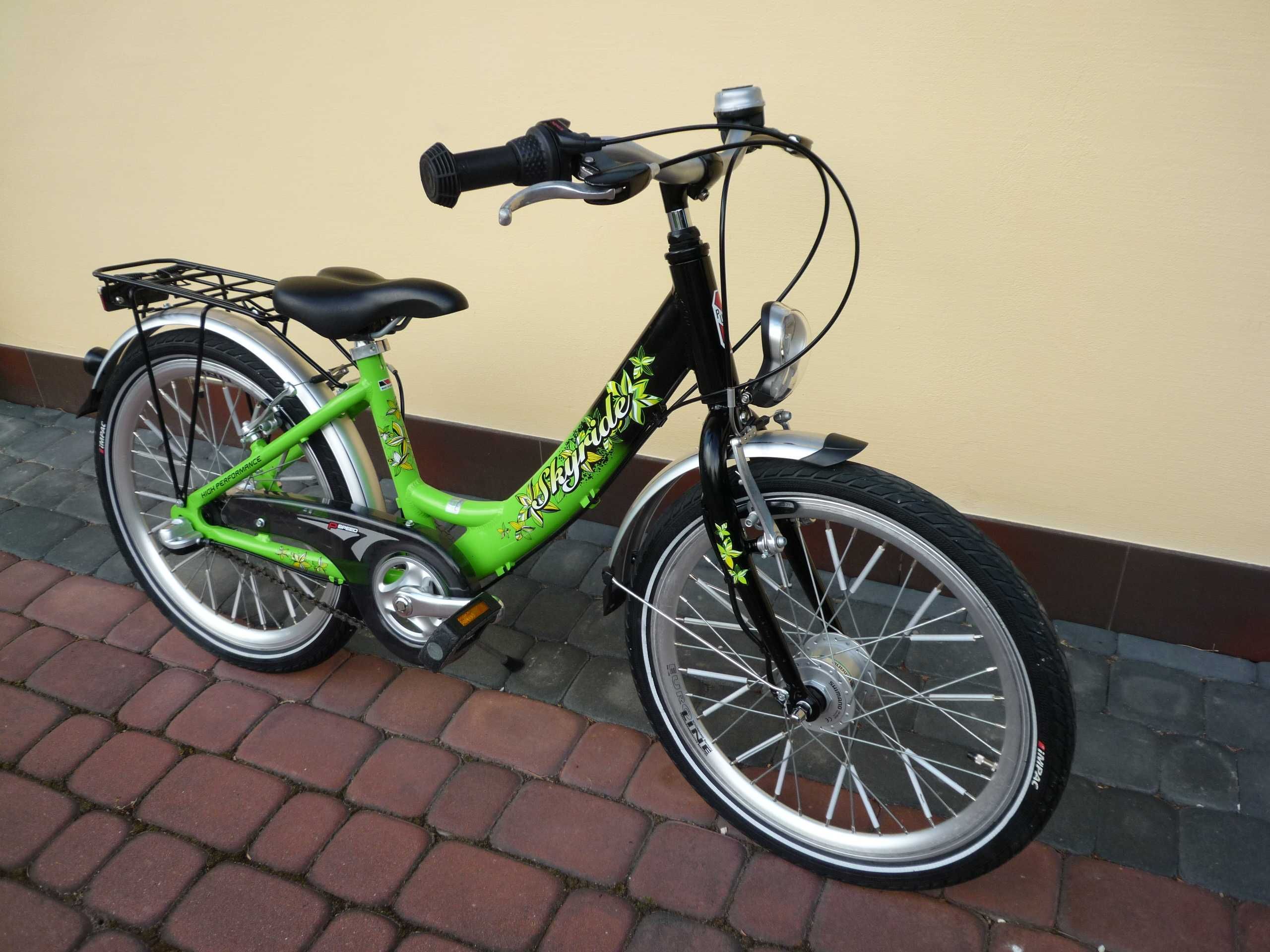 Rower PUKY Crusader 20-3 Skyride Alu koła 20" biegi SHIMANO st.BDB