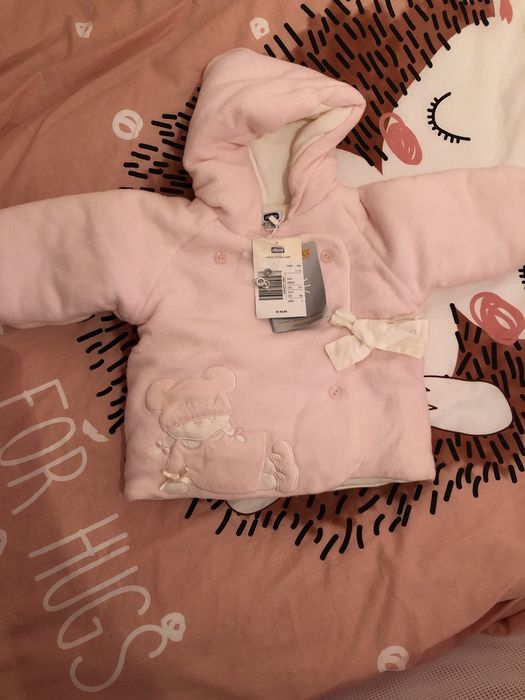 Casaco bebe menina
