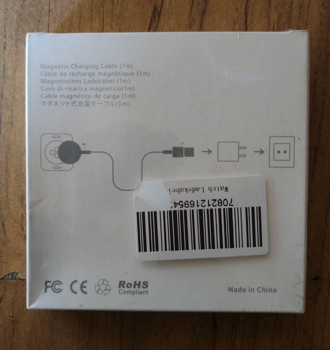 Apple Oryginalna Ładowarka Indukcyjna Usb 1 M Magnetic Watch