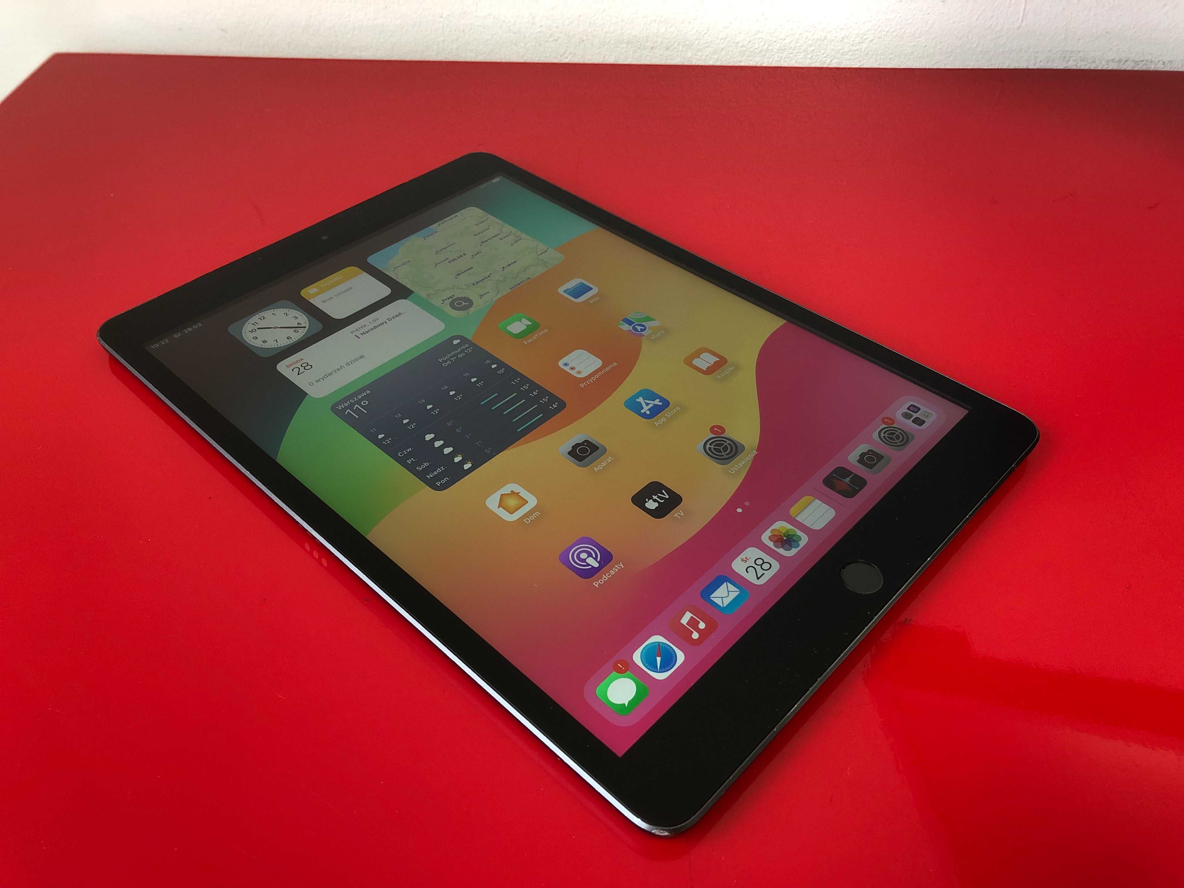 Apple iPad 7 A2198 10" 128GB Wi-Fi SIM Klasa A Bateria 8h na Youtube