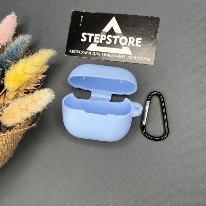 Чехол Samsung Galaxy Buds 3 FE силиконовый Pro противоударный карабин