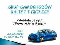 Złomowanie pojazdów kasacja aut samochodów Kalisz i Okolice Skup aut