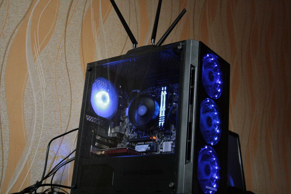Ігровий ПК Ryzen 3 3200G, 16gb ddr4, 256 ssd m.2, 1TB hdd