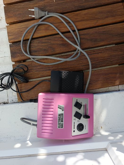 Máquina elétrica para manicure, 30000rpm, alta velocidade, com brocas,