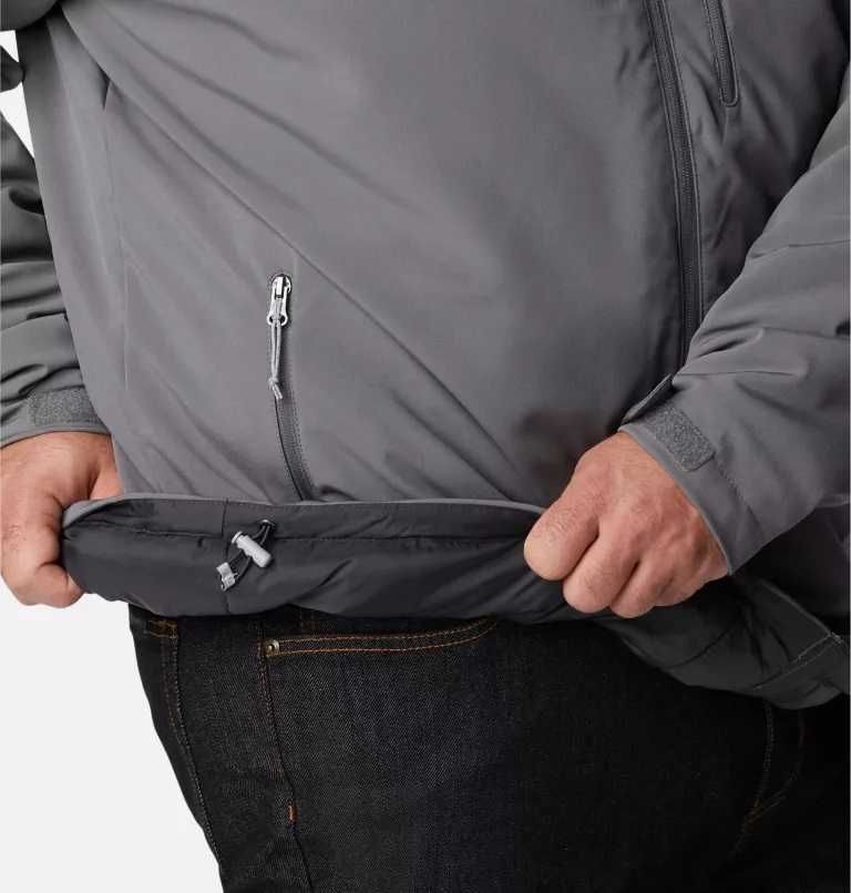 Чоловіча куртка з капюшоном софтшел columbia 4xl