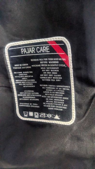 Парка куртка Pajar оригінал