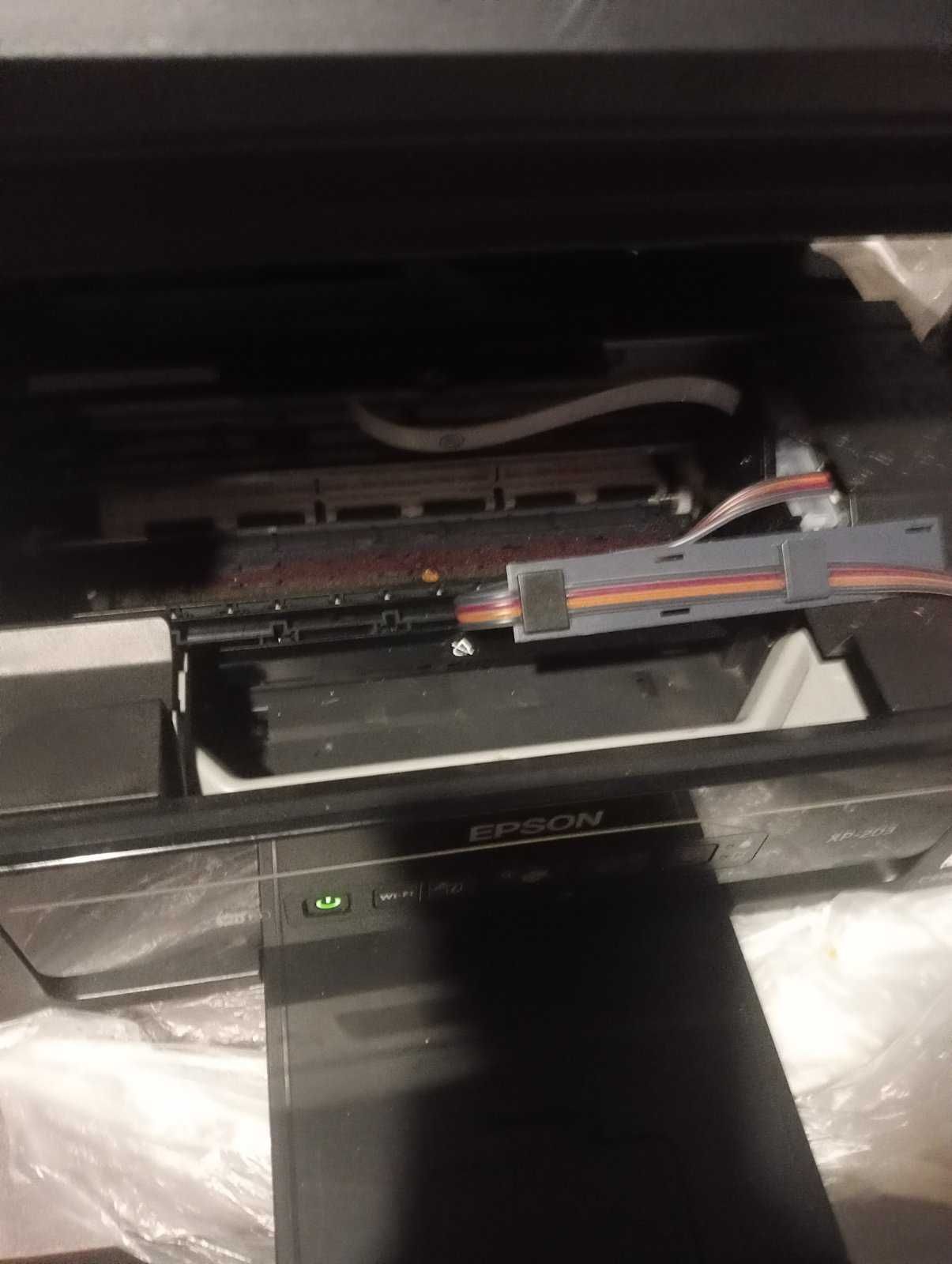 БФП Epson Expression Home XP-203 з СБПЧ. На запчастини або ремонт
