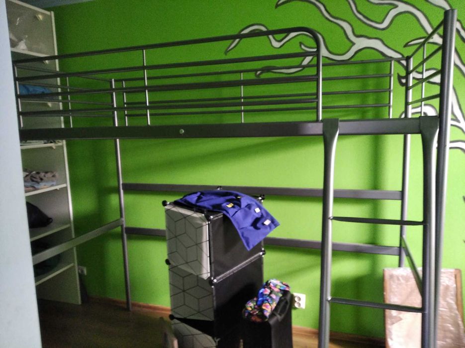 IKEA SVARTA  łóżko na antresoli 90x200 cm stan bdb