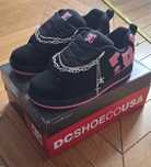 Dc shoes różowo czarne