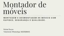 Montador de moveis