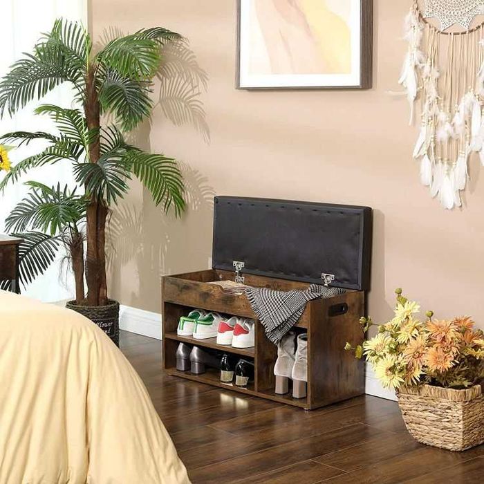 SZAFKA NA BUTY z siedziskiem - styl rustykalny