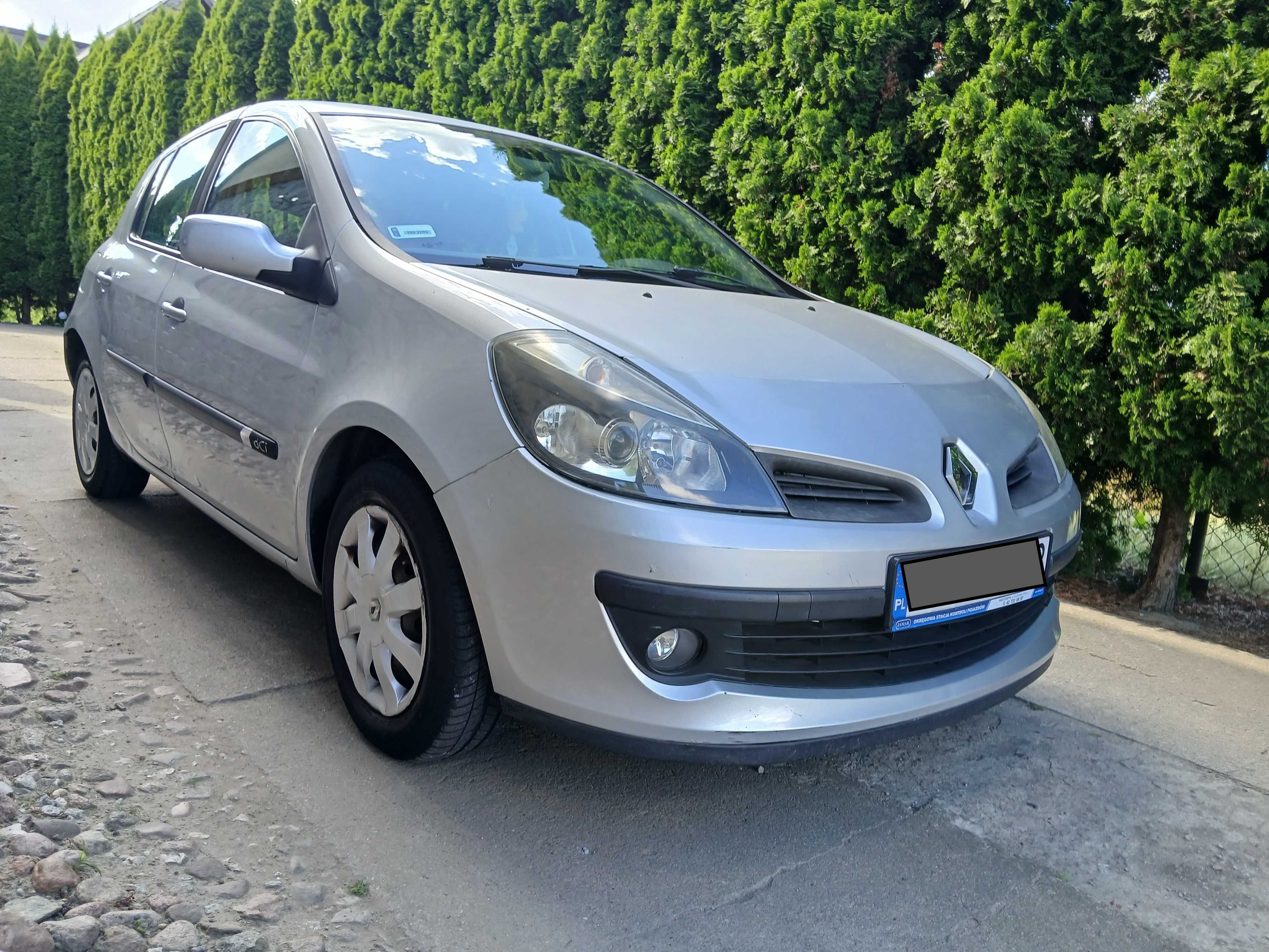 Renault Clio  2007 rok klima zarejestrowane