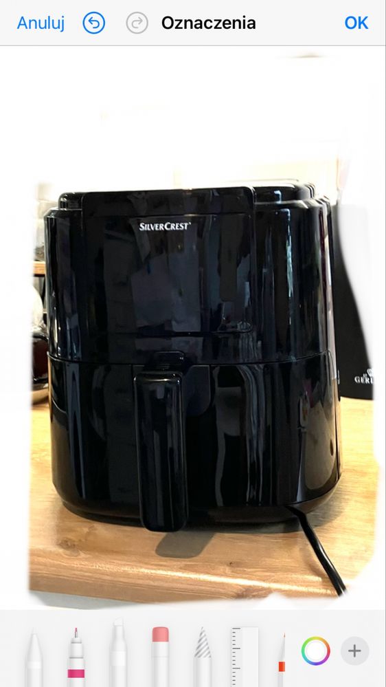 SilverCrest Air Fryer frytkownica beztluszczowa 2,4 litra