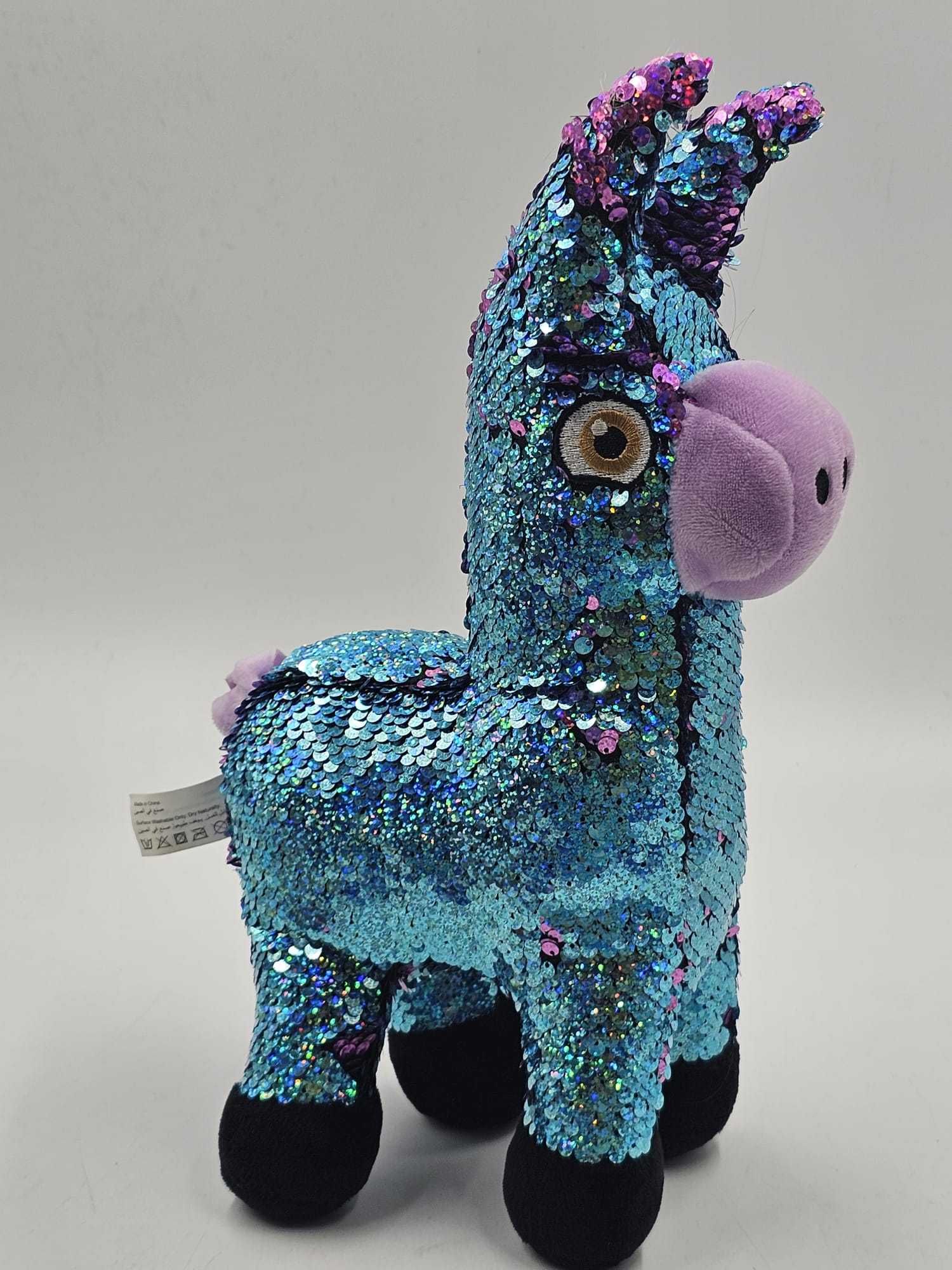Sequin Collection cekinowa lama maskotka