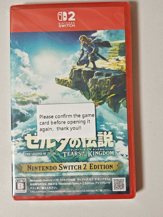 The Legend of Zelda: Tears of the Kingdom - Switch 2 Edition