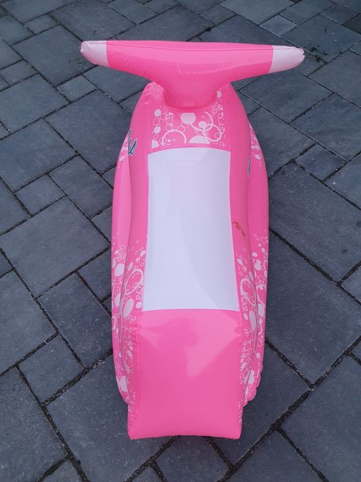 Dmuchany scooter skuter wodny do basenu dla dzieci różowy