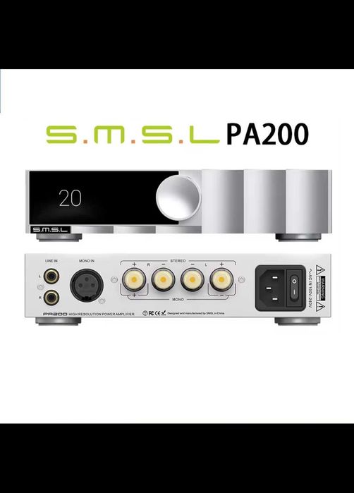 Усилитель мощности SMSL PA200 Infineon GaN FET