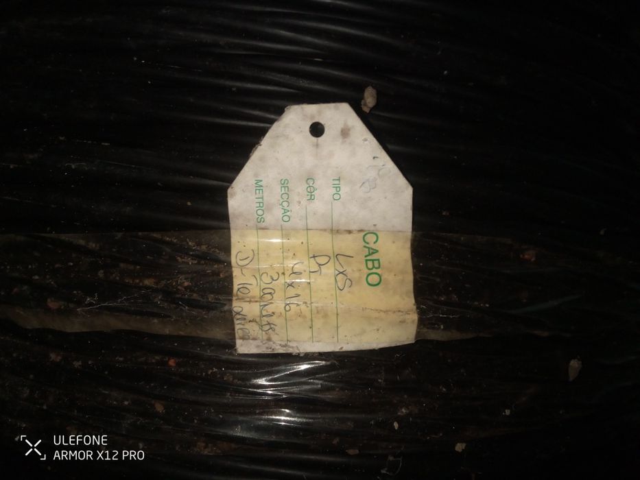 Bobina de cabo LXS 4x16, 300mts