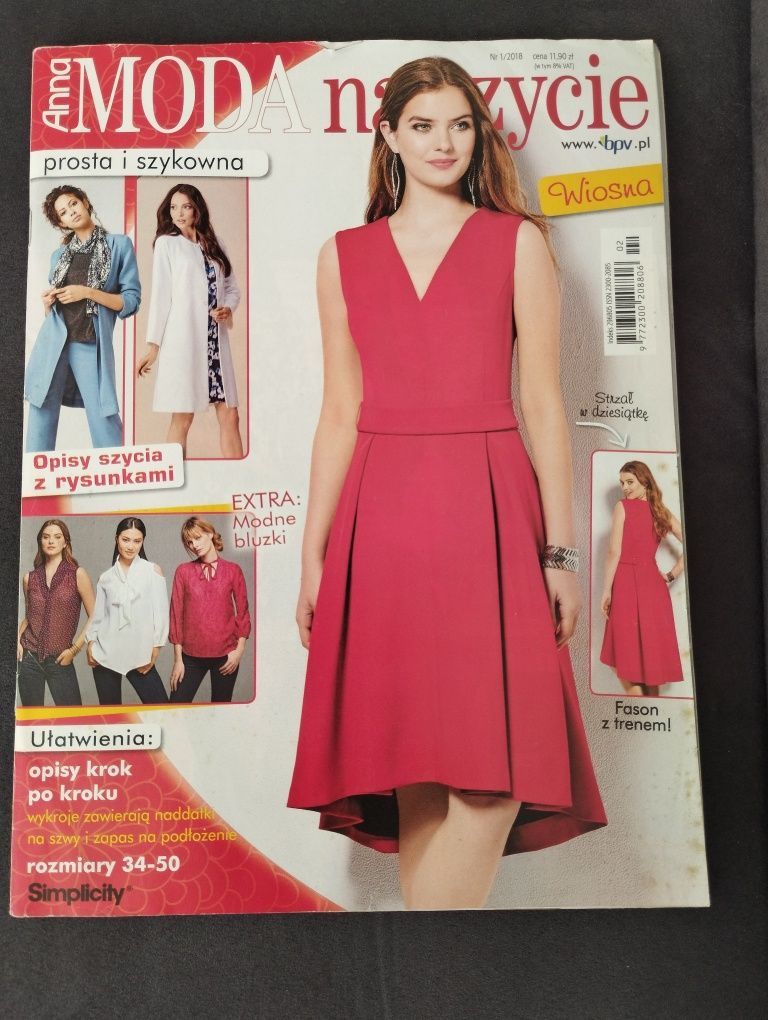 Anna Moda na szycie 3 numery