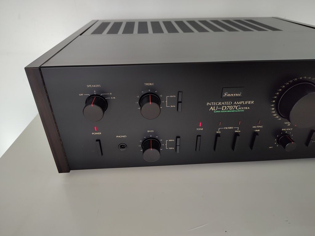 Sansui AU-D707G EXTRA . Wzmacniacz stereo , stan kolekcjonerski