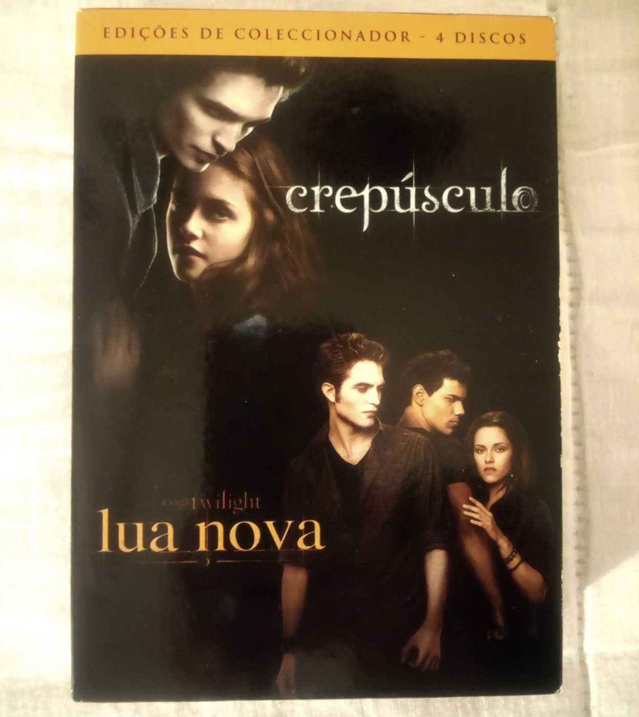 Pack DVDs da saga Twilight