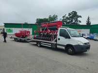 Laweta Transport 24H smochodów osobowych busów sprzentu rolniczego