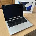 Macbook Pro M1 Pro 14" 512GB 16GB - Srebrny, Perfekcyjny Stan!