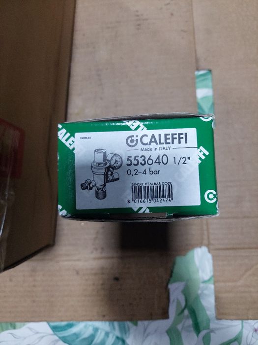 Válvula enchimento caleffi