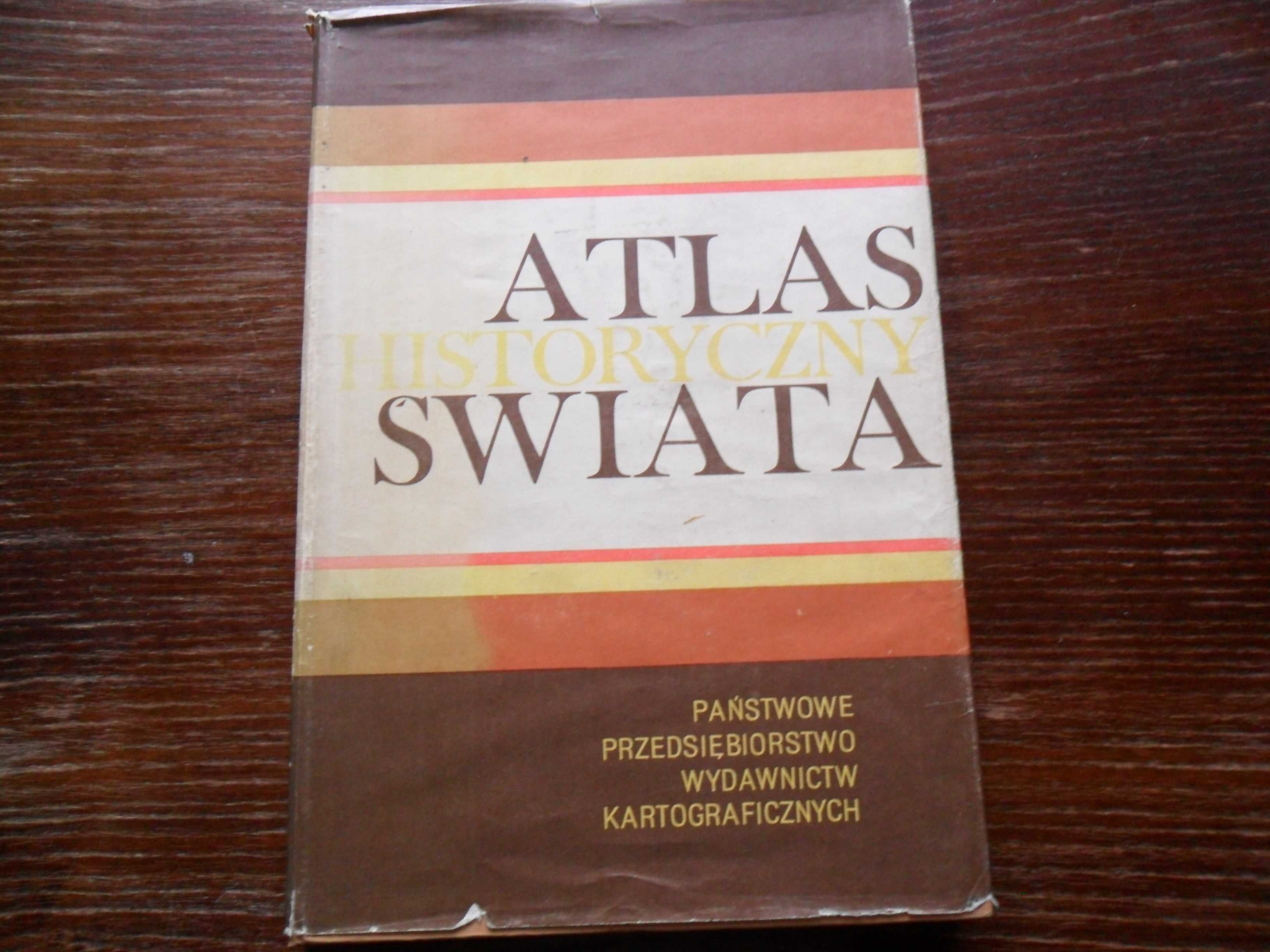 Atlas historyczny świata wydanie 1974 rok