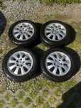 Felgi 15” 5x112 Mercedes Audi VW Seat opony letnie Continental 185/65