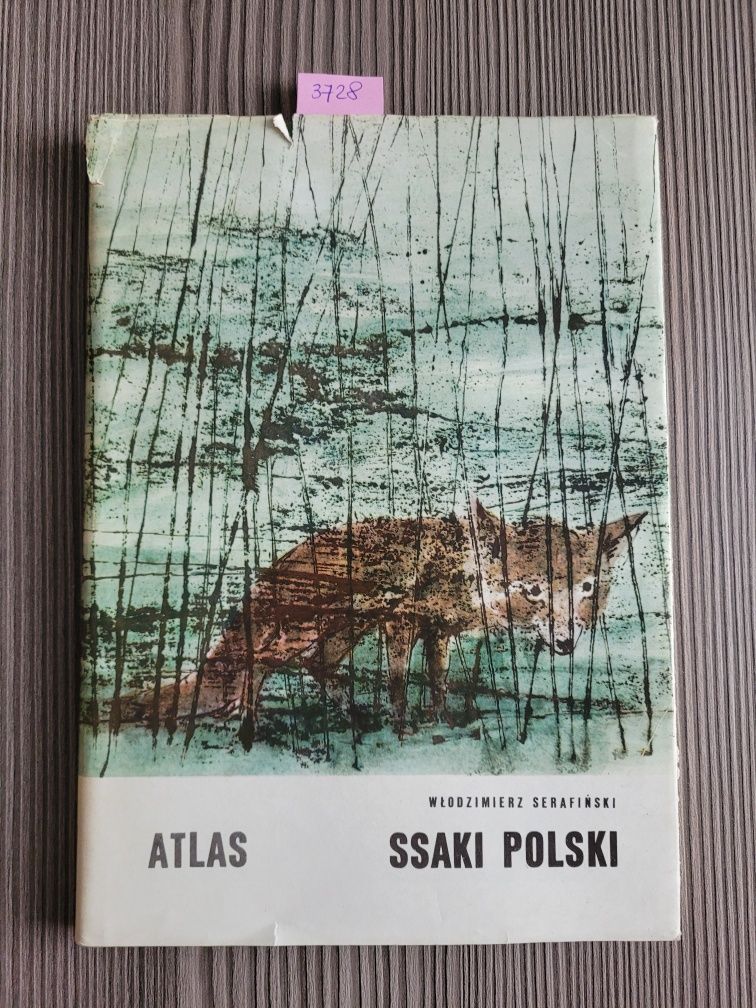 3728. "Ssaki polski atlas" Włodzimierz Serafiński