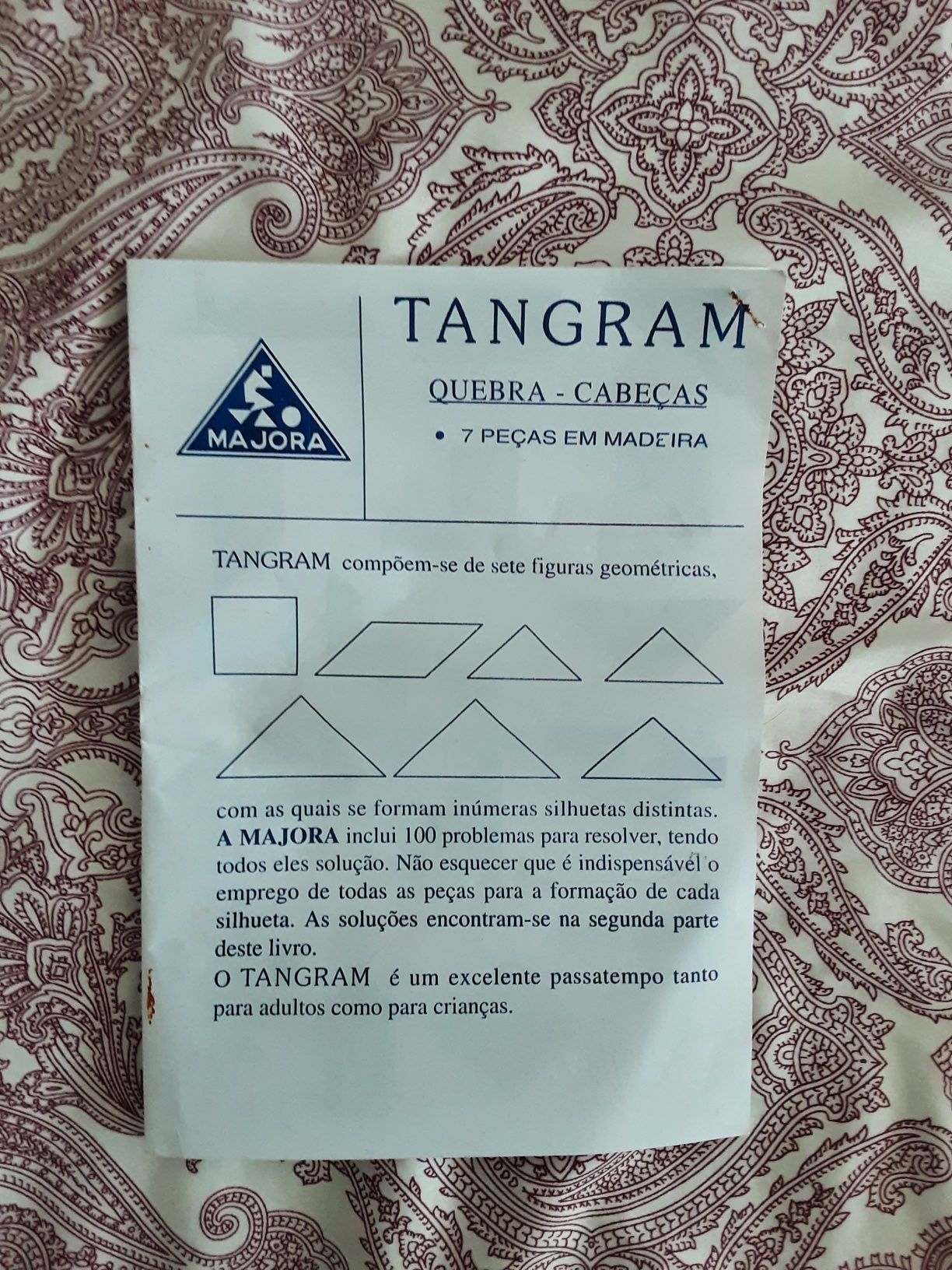 Tangram - quebra cabeças