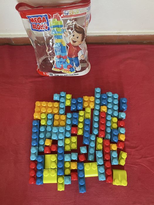 Blocos de lego grandes