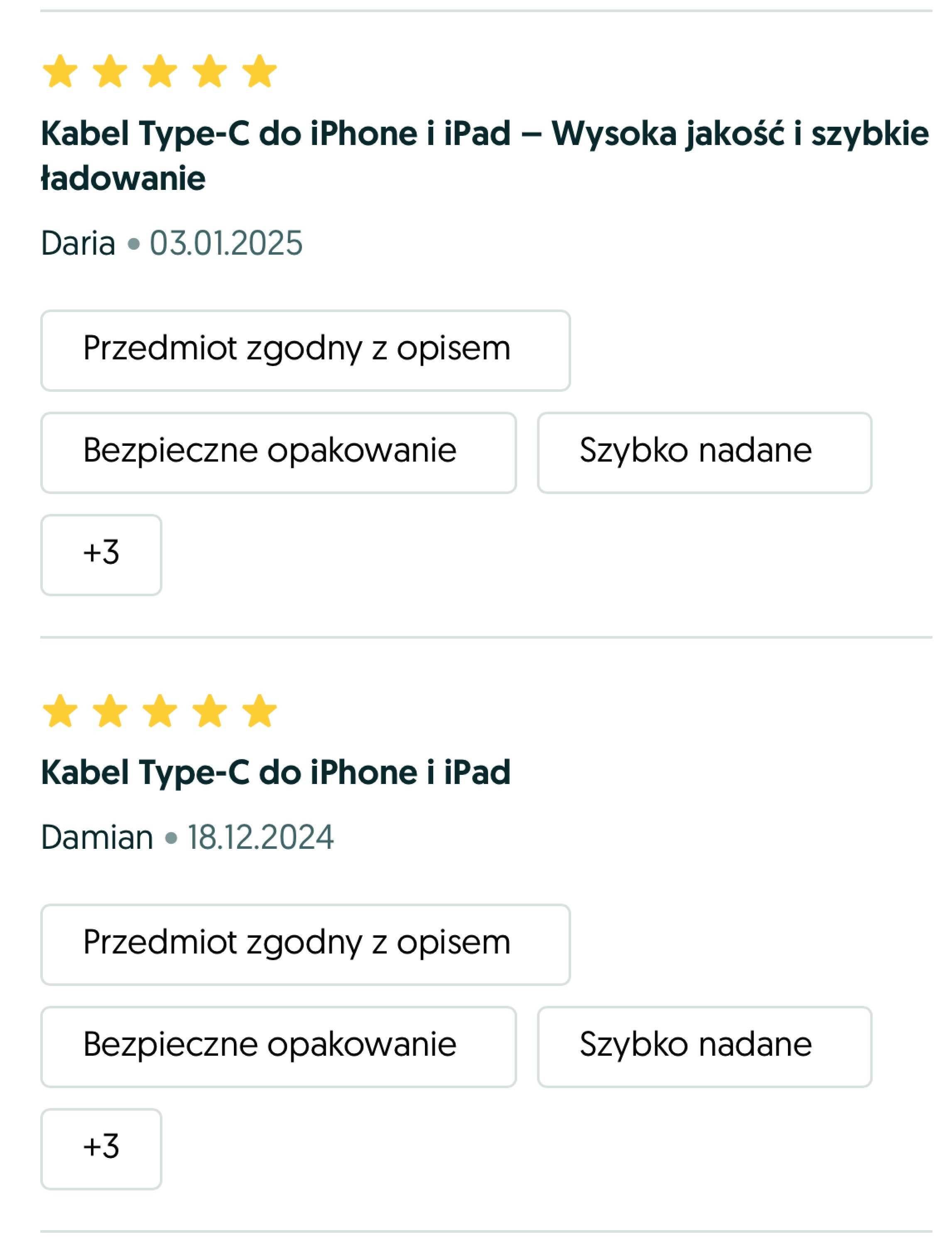 Kabel Type-C do iPhone i iPad – Wysoka jakość i szybkie ładowanie