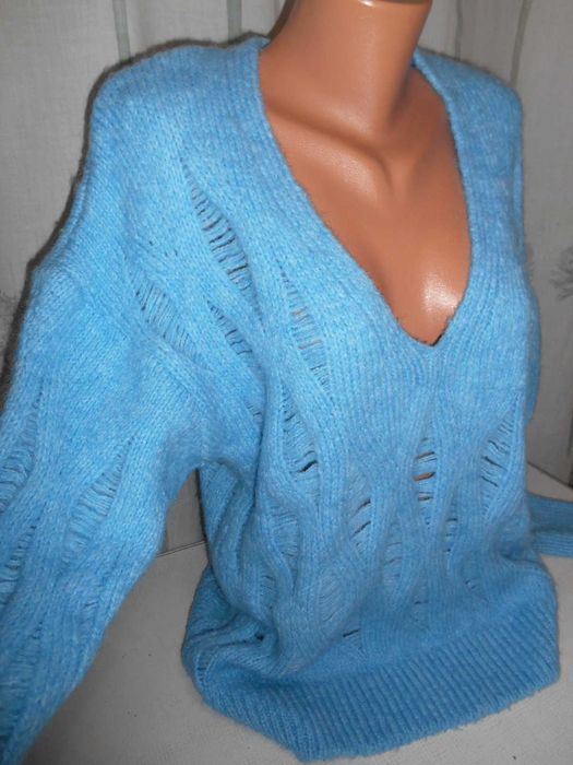 Свитер джемпер светр світер Зара с шерстью