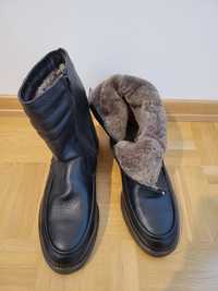 Нові чоловічі зимові черевики ботинки 43 шкіра