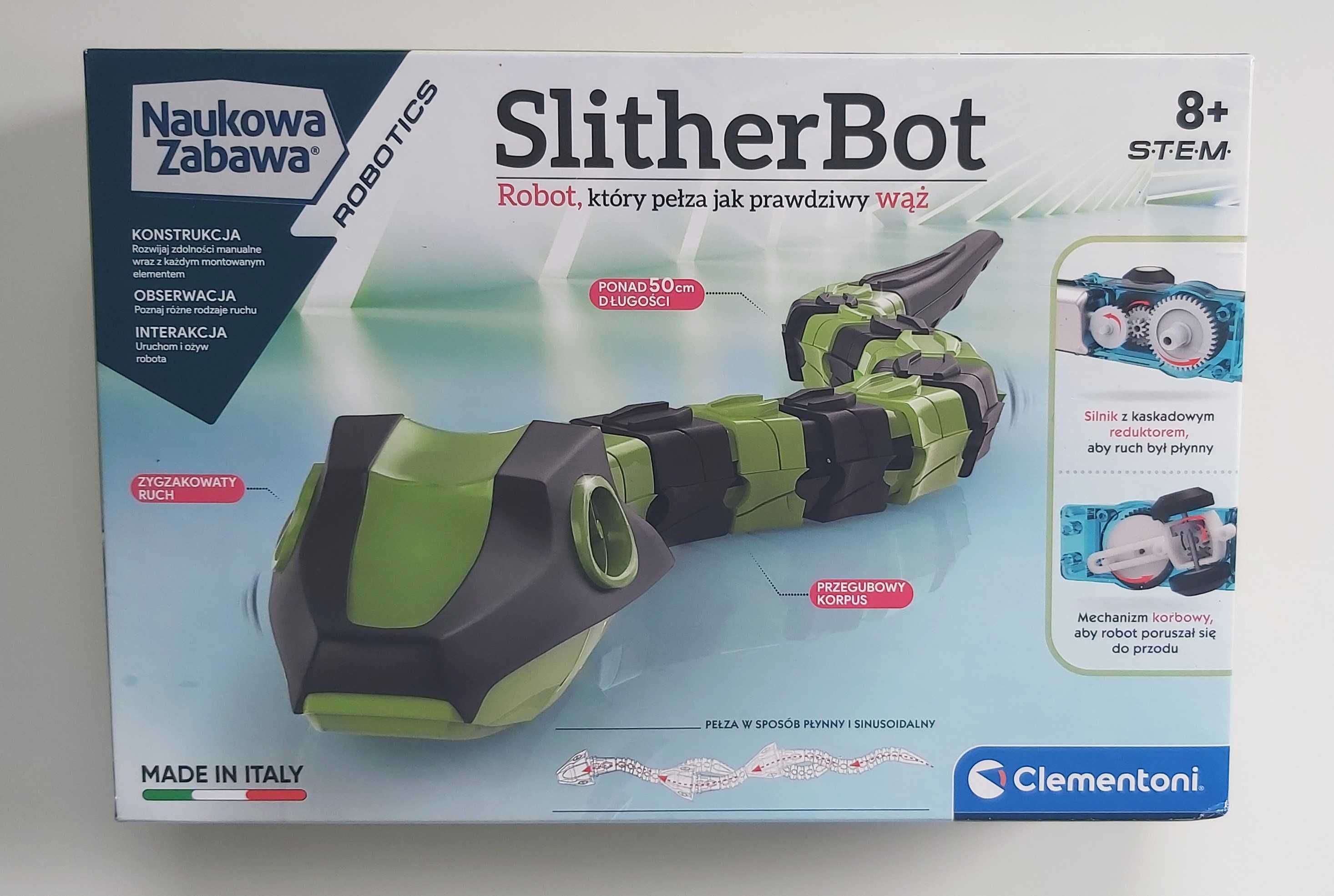 SlitherBot- Pełzający wąż robot NAUKOWA ZABAWA