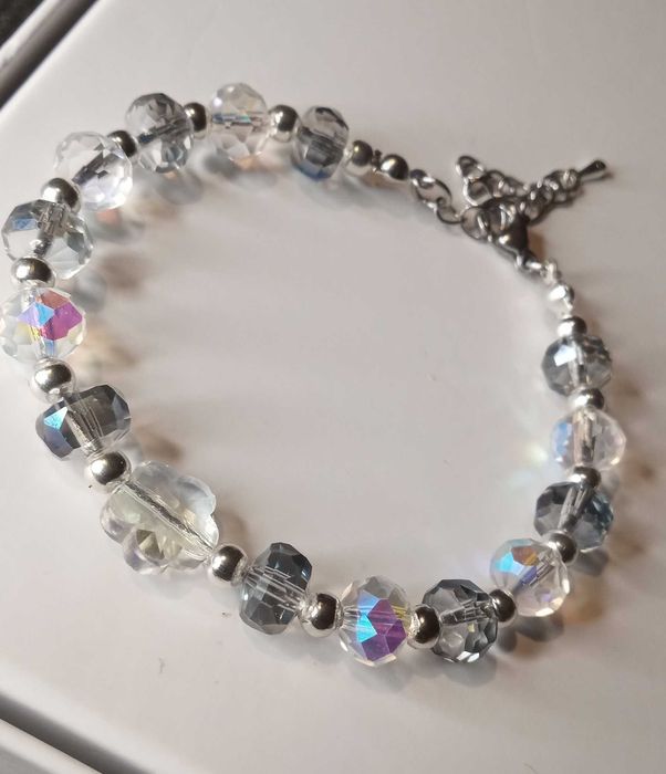 Super błyszcząca bransoletka typu "Swarovski".