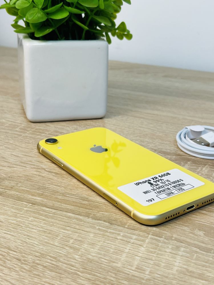 iPhone XR 64gb Yellow Neverlock