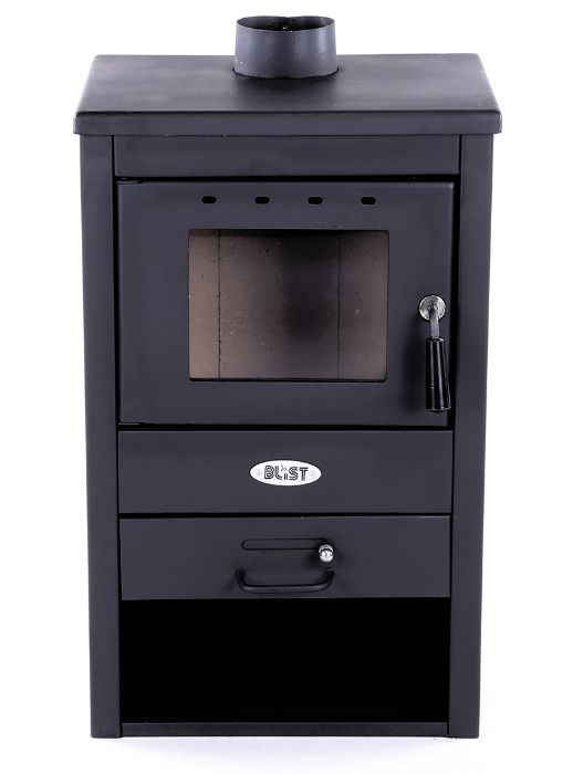 Piec stalowy piecyk koza kominek 9kW