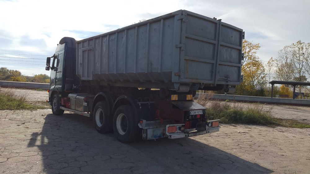 Volvo FH 16.580 hakowiec. Zamiana