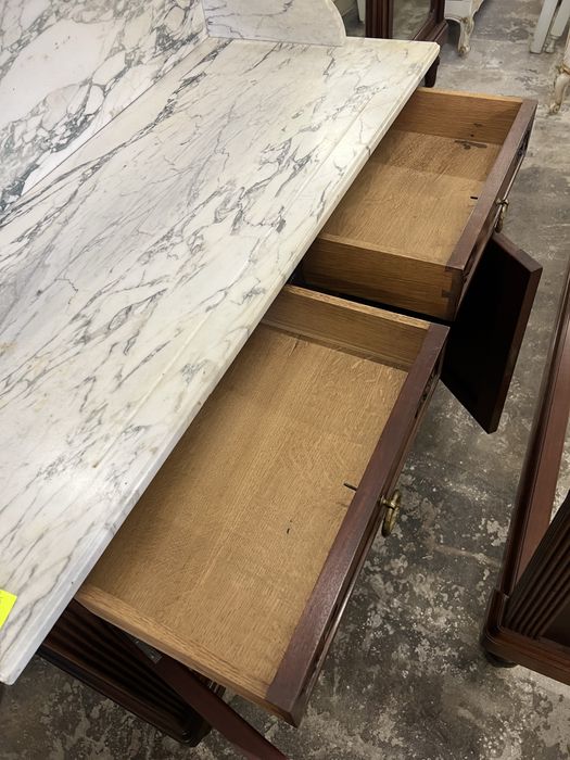 Toaletka secesyjna z marmurowym blatem/Raty