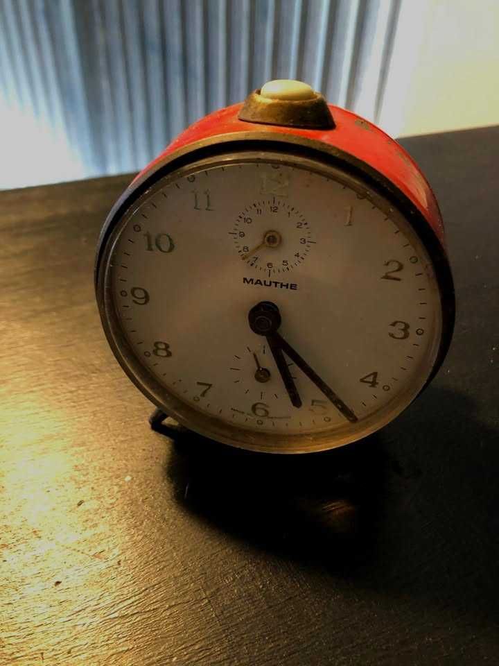 Relógio Despertador Mauthe, bom estado