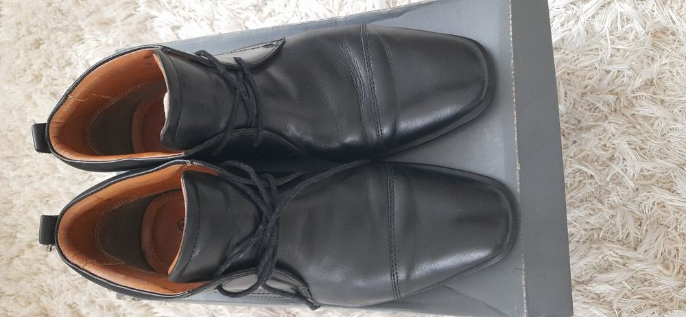 Черевики шкіряні,туфлі,взуття ecco