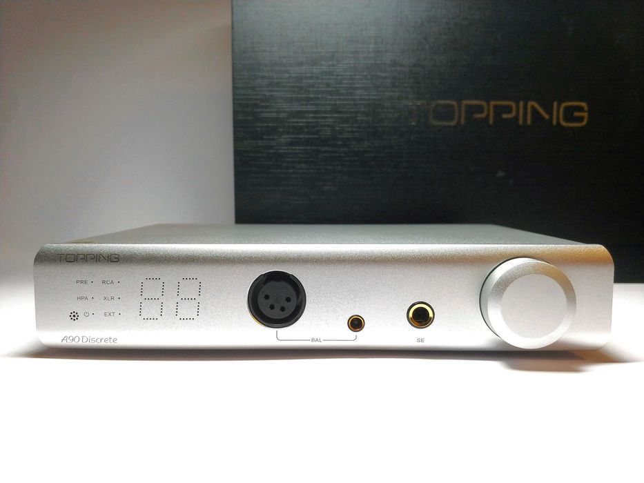 Topping A90D - потужний балансний дискретний підсилювач-бестселлер