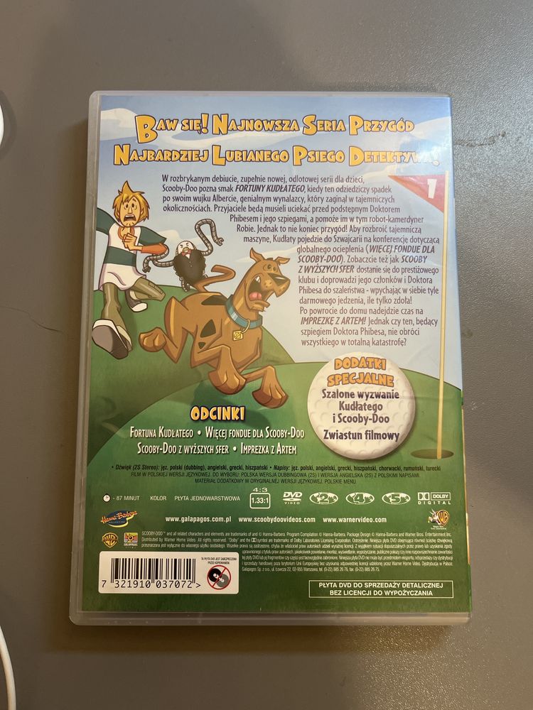 DVD Kudłaty i Scooby-Doo na tropie część 1