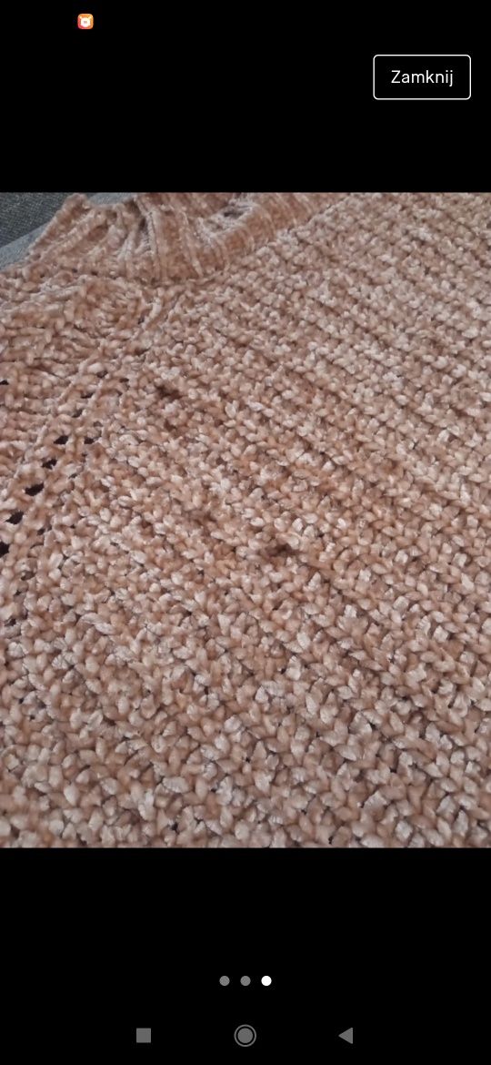 Sweter oversize mięciutki