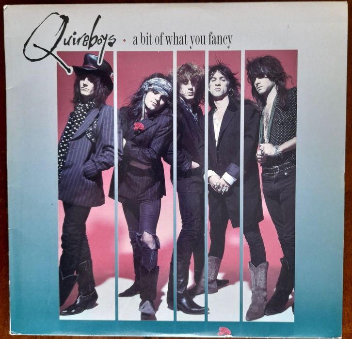 Vinil / Lp - The Quireboys - Álbum A Bit of what you fancy de 1990